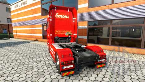 Emons pele para o Scania truck para Euro Truck Simulator 2