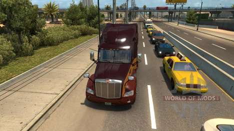 O aumento da densidade do tráfego para American Truck Simulator