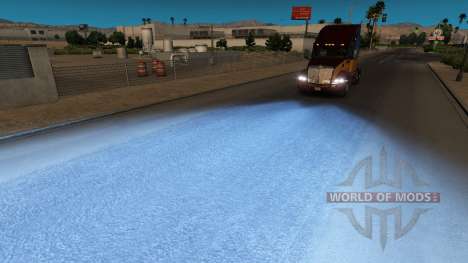 A luz azul para American Truck Simulator