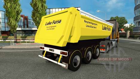 Lucas Furse pele para engate de reboque para Euro Truck Simulator 2