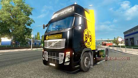 BvB pele para a Volvo caminhões para Euro Truck Simulator 2