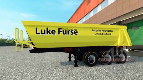 Lucas Furse pele para engate de reboque para Euro Truck Simulator 2