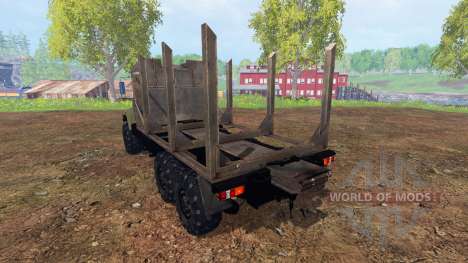 O KrAZ B18.1 [madeira] para Farming Simulator 2015