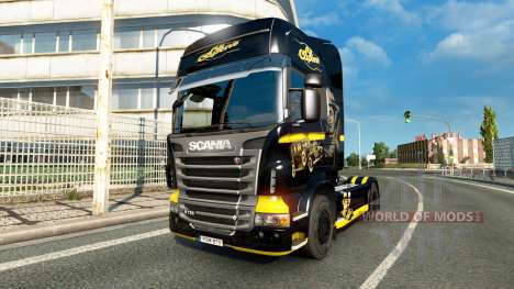 Al Capone pele para o Scania truck para Euro Truck Simulator 2