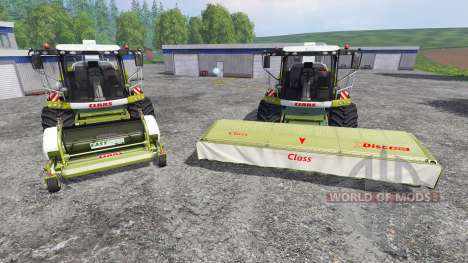 CLAAS EasyFlow300 and XDisc 6200 para Farming Simulator 2015