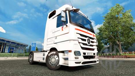 Pele Klaus Bosselmann na unidade de tracionament para Euro Truck Simulator 2