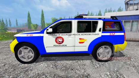 Nissan Pathfinder Police para Farming Simulator 2015