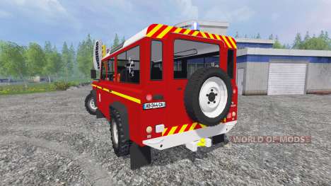 Land Rover Defender 110 para Farming Simulator 2015