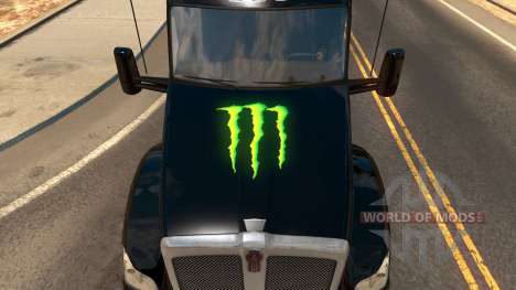 Kenworth T680 Monster Energy para American Truck Simulator