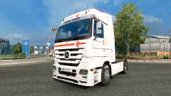 Pele Klaus Bosselmann na unidade de tracionamento Mercedes-Benz para Euro Truck Simulator 2