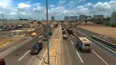 O aumento da densidade do tráfego para American Truck Simulator