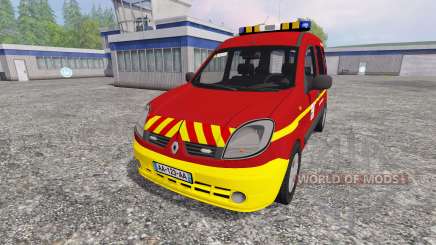 Renault Kangoo [fire service] para Farming Simulator 2015