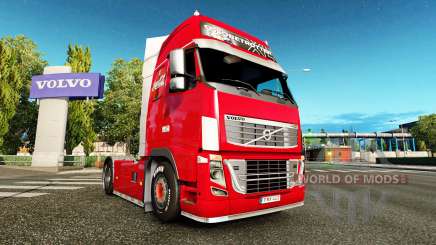 Skin Coca-Cola tractor Volvo para Euro Truck Simulator 2