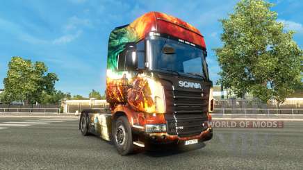 O Guild Wars 2 para a pele do Scania truck para Euro Truck Simulator 2