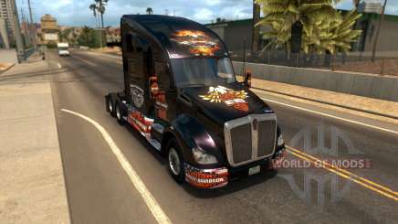 T680 Harley Davidson skin para American Truck Simulator