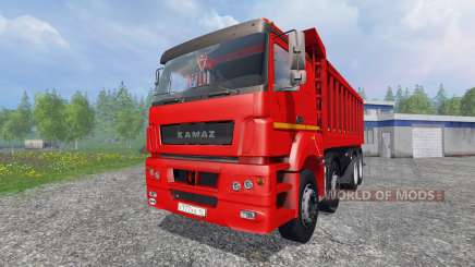 A KamAZ-65802 8x4 v2.0 para Farming Simulator 2015