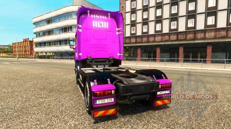 Muller skins para caminhões HOMEM Scania e Volvo para Euro Truck Simulator 2