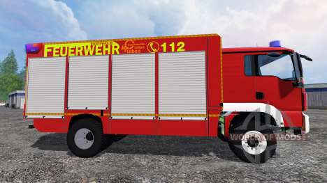 MAN TGM 14.250 Firetruck para Farming Simulator 2015