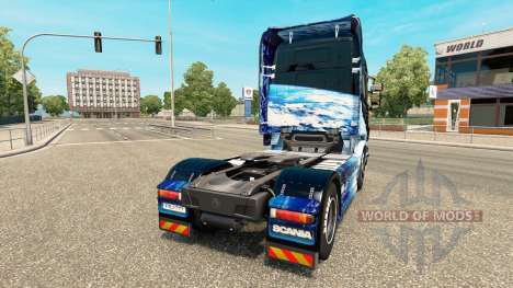 Terra pele para o Scania truck para Euro Truck Simulator 2