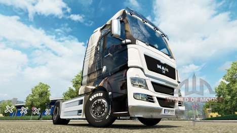 Pele Guild Wars 2 no caminhão HOMEM para Euro Truck Simulator 2