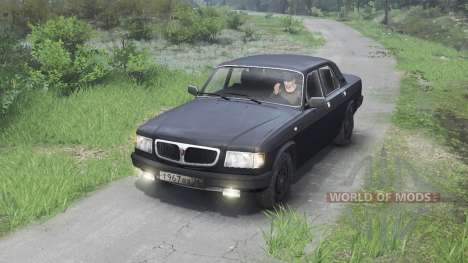 GAZ-3110 Volga [black][03.03.16] para Spin Tires