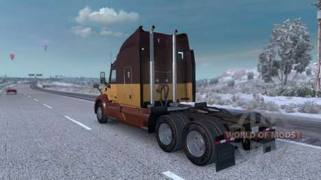 Inverno mod (Inverno Gelado Tempo de Mod v1.0) para American Truck Simulator