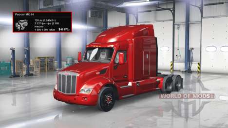 Motor de 720 HP para American Truck Simulator