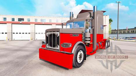 Hot Rod pele para o caminhão Peterbilt 389 para American Truck Simulator