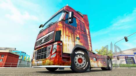 Rostlaube pele para a Volvo caminhões para Euro Truck Simulator 2