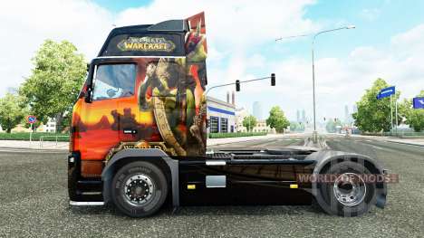 O World of Warcraft pele para a Volvo caminhões para Euro Truck Simulator 2