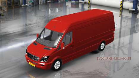 Mercedes-Benz Sprinter LWB v1.1 para American Truck Simulator