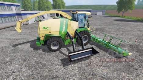 Krone Big X 1100 FL para Farming Simulator 2015
