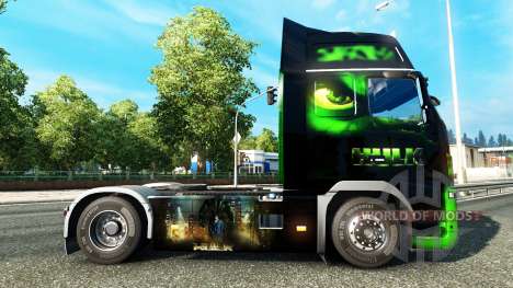 HULK pele para a Volvo caminhões para Euro Truck Simulator 2