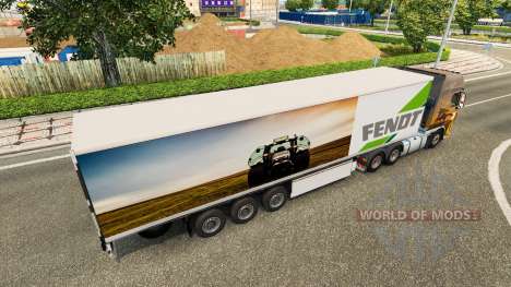 O Semi-Reboque Fendt para Euro Truck Simulator 2