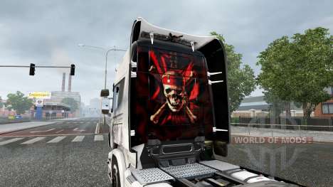 Pele Piratas do Caribe-no tractor Scania para Euro Truck Simulator 2