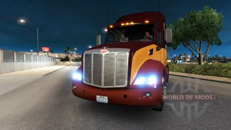 Faróis de xénon para American Truck Simulator