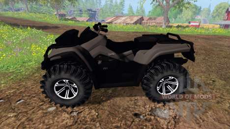 Can-Am Outlander 1000 XT [black] para Farming Simulator 2015
