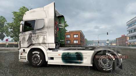 Pele Piratas do Caribe-no tractor Scania para Euro Truck Simulator 2