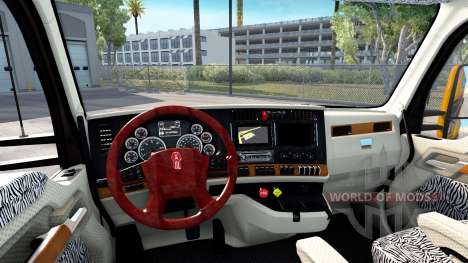 Novas cores de interiores Kenworth T680 para American Truck Simulator