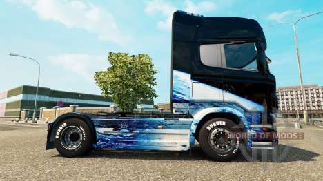Terra pele para o Scania truck para Euro Truck Simulator 2