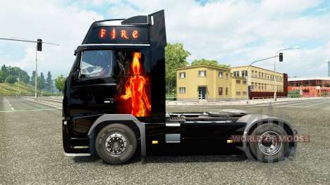 Fogo de pele para a Volvo caminhões para Euro Truck Simulator 2