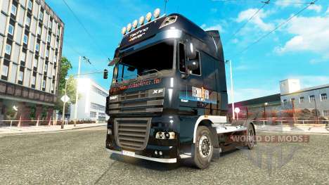 Techno4ever pele para caminhões DAF para Euro Truck Simulator 2