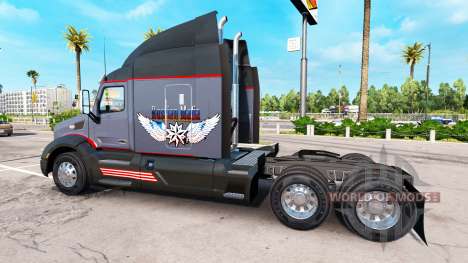 A máfia russa pele para o caminhão Peterbilt para American Truck Simulator