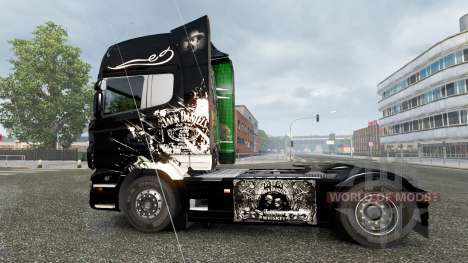 O Jack Daniels Aniversário da pele para Scania t para Euro Truck Simulator 2