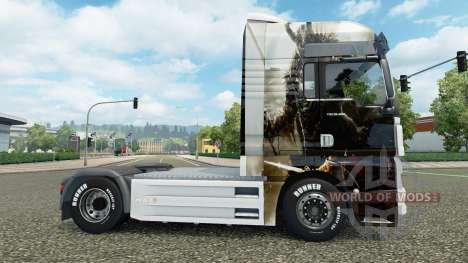 Pele Guild Wars 2 no caminhão HOMEM para Euro Truck Simulator 2