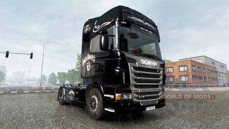 O Jack Daniels Aniversário da pele para Scania t para Euro Truck Simulator 2