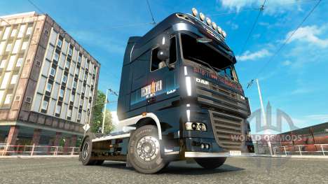 Techno4ever pele para caminhões DAF para Euro Truck Simulator 2