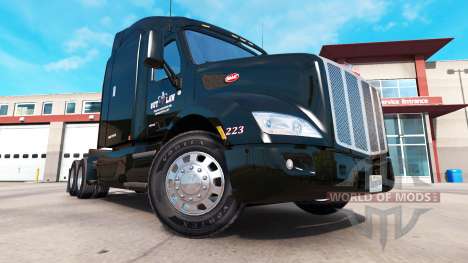 A pele do Bandido Transporte em caminhão Peterbi para American Truck Simulator