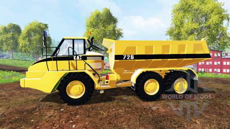 Caterpillar 725A [dump] para Farming Simulator 2015