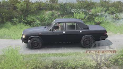 GAZ-3110 Volga [black][03.03.16] para Spin Tires